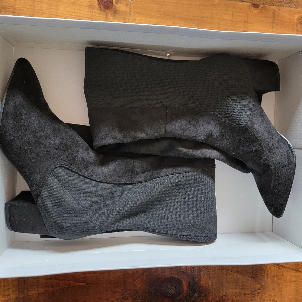 STEVE MADDEN JANAE OVER-THE-KNEE BOOT 7.5
